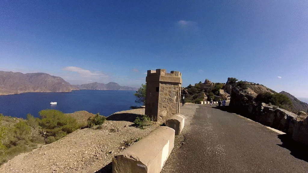 batería de castillitos cabo tiñoso murcia